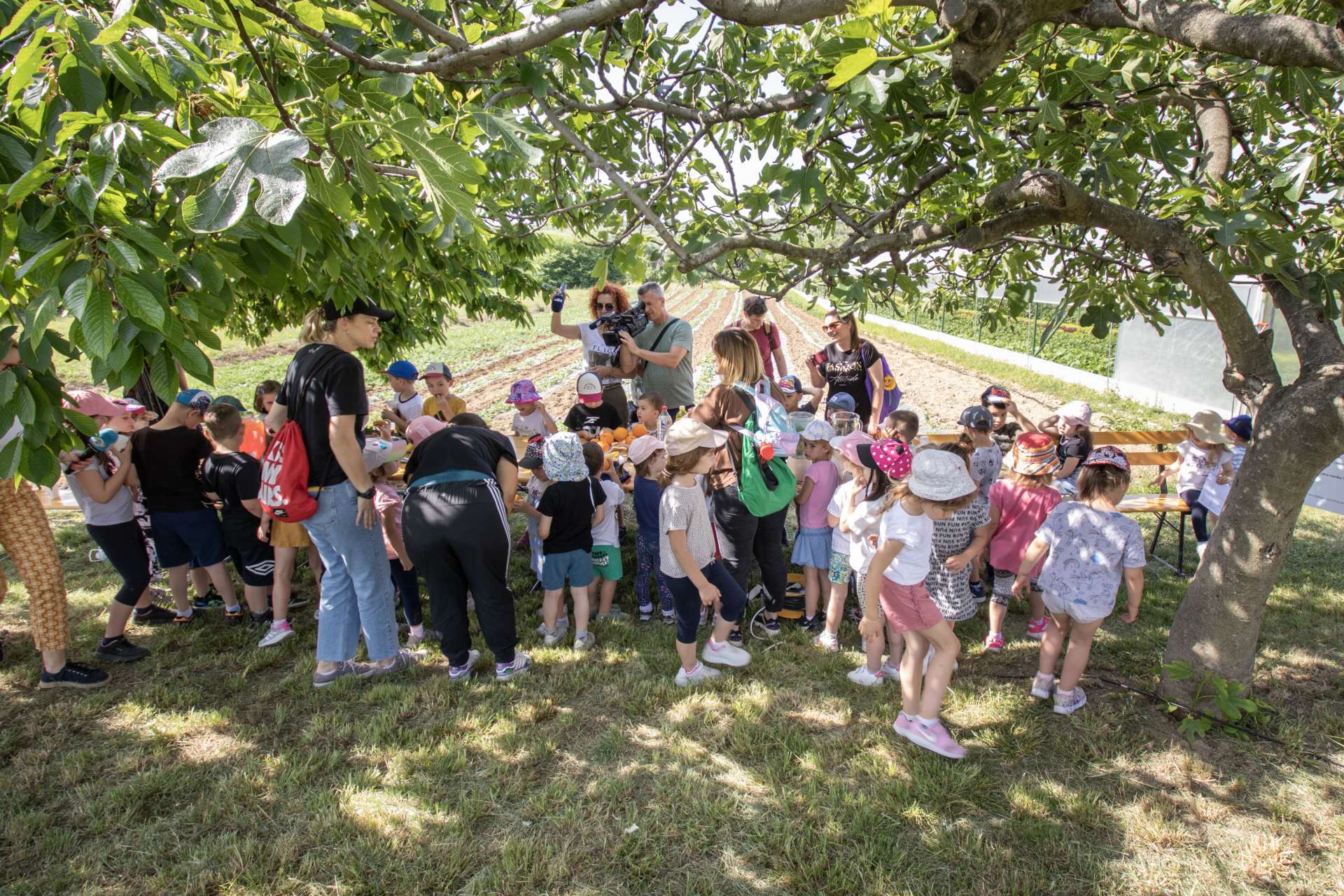 Na OPG-u Vidaić brao se špinat, spremao smoothie i reciklirao biootpad! - 